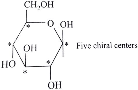 chiral centers in glucose